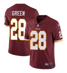 Nike Redskins #28 Darrell Green Burgundy Red Team Color Mens Stitched NFL Vapor Untouchable Limited Jersey