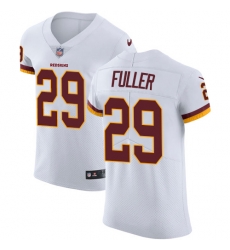 Nike Redskins #29 Kendall Fuller White Mens Stitched NFL Vapor Untouchable Elite Jersey