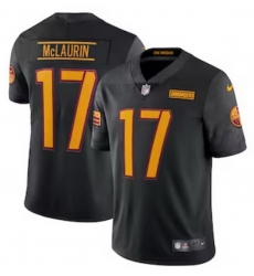 Nike Washington Commanders 17 Terry McLaurin Black Vapor Untouchable Limited Jersey