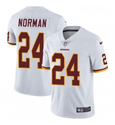 Youth Nike Washington Redskins 24 Josh Norman Elite White NFL Jersey