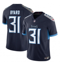 Men Tennessee Titans 31 Kevin Byard Navy 2023 F U S E Vapor Untouchable Stitched Jersey