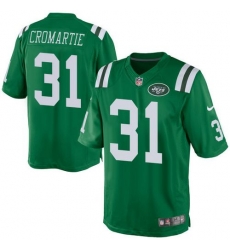 Nike Jets #31 Antonio Cromartie Green Mens Stitched NFL Elite Rush Jersey