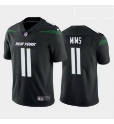 men denzel mims new york jets black vapor limited jersey 