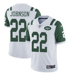 Nike Jets 22 Matt Forte White Youth Vapor Untouchable Limited Jersey