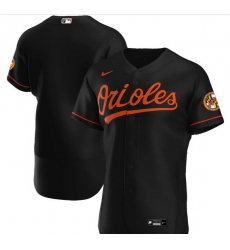 Men Baltimore Orioles Nike Black Blank Jersey