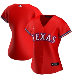 Texas New York Rangers Nike Women Alternate 2020 MLB Team Jersey Red