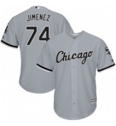 Men Chicago Gray Sox #74 Eloy Jimenez Cool Base Stitched MLB jersey