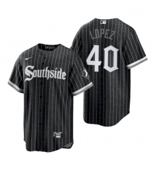 Men's White Sox Southside Reynaldo Lopez City Connect Replica Jersey