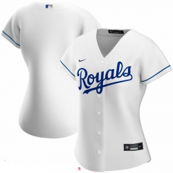 Kansas City Royals Nike Women Home 2020 MLB Team Jersey White