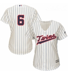 Womens Majestic Minnesota Twins 6 Tony Oliva Replica Cream Alternate Cool Base MLB Jersey