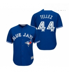 Mens Toronto Blue Jays 44 Rowdy Tellez Replica Blue Alternate Baseball Jersey 