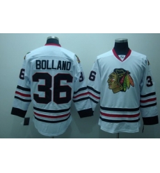 Chicago Blackhawks 36 Dave Bolland White Jerseys