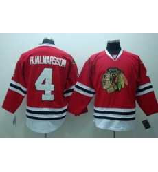 Chicago Blackhawks 4 hjalmarsson red  Jerseys