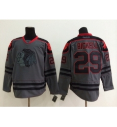 NHL chicago blackhawks #29 Bryan Bickell Charcoal Cross Check Jerseys