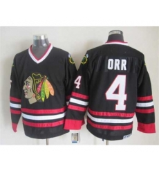 nhl jerseys chicago blackhawks 4 orr black