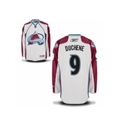 Colorado Avalanche 9 Matt Duchene White NHL Jerseys