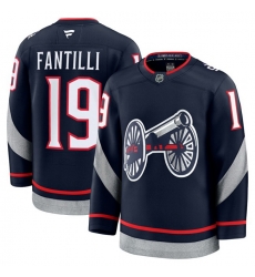 Men Columbus Blue Jackets Active Player Custom Navy 2024 25 Stitched Hockey Jersey