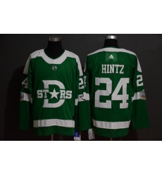 Stars 24 Roope Hintz Green 2020 Winter Classic Adidas Jersey