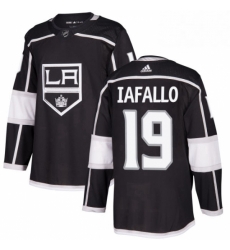 Mens Adidas Los Angeles Kings 19 Alex Iafallo Authentic Black Home NHL Jersey 