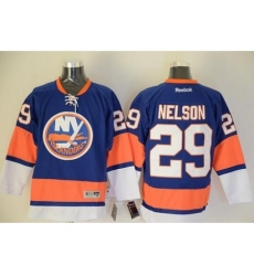 New York Rangers #29 Brock Nelson Baby Blue Stitched NHL Jersey