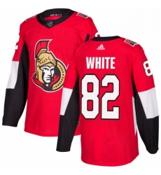 Youth Adidas Ottawa Senators 82 Colin White Authentic Red Home NHL Jersey 