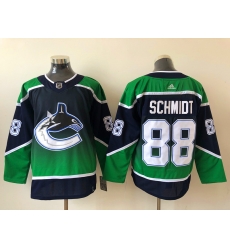 Men Vancouver Canucks Nate Schmidt 88 Adidas 2020 21 Reverse Retro Alternate NHL Jersey