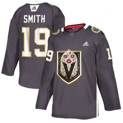 Vegas Golden Knights 19 Reilly Smith Gray Dia De Los Muertos Adidas Jersey