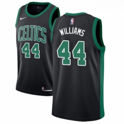 Youth Nike Boston Celtics 44 Robert Williams Swingman Black NBA Jersey Statement Editi