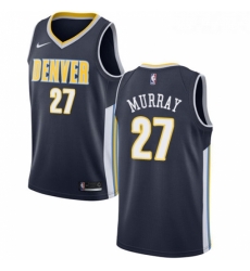 Womens Nike Denver Nuggets 27 Jamal Murray Swingman Navy Blue Road NBA Jersey Icon Edition