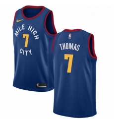 Womens Nike Denver Nuggets 7 Isaiah Thomas Swingman Light Blue NBA Jersey Statement Edition 