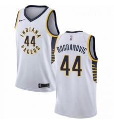 Womens Nike Indiana Pacers 44 Bojan Bogdanovic Swingman White NBA Jersey Association Edition 