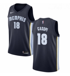 Youth Nike Memphis Grizzlies 18 Omri Casspi Swingman Navy Blue NBA Jersey Icon Edition 