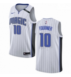 Mens Nike Orlando Magic 10 Evan Fournier Authentic NBA Jersey Association Edition