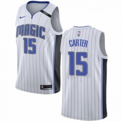 Womens Nike Orlando Magic 15 Vince Carter Swingman NBA Jersey Association Edition