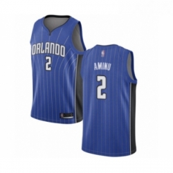 Womens Orlando Magic 2 Al Farouq Aminu Authentic Royal Blue Basketball Jersey Icon Edition 