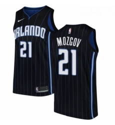 Youth Nike Orlando Magic 21 Timofey Mozgov Swingman Black NBA Jersey Statement Edition 