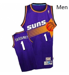 Mens Adidas Phoenix Suns 1 Penny Hardaway Swingman Purple Throwback NBA Jersey