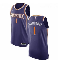 Womens Nike Phoenix Suns 1 Penny Hardaway Authentic Purple Road NBA Jersey Icon Edition