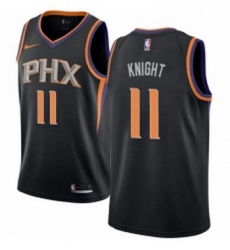 Youth Nike Phoenix Suns 11 Brandon Knight Swingman Black Alternate NBA Jersey Statement Edition