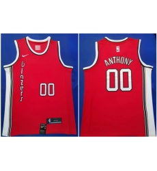 Blazers 0 Damian Lillard Red 2019 20 Nike Swingman Jersey