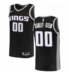 Womens Nike Sacramento Kings 0 Willie Cauley Stein Authentic Black NBA Jersey Statement Edition 