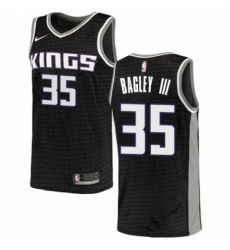 Womens Nike Sacramento Kings 35 Marvin Bagley III Authentic Black NBA Jersey Statement Edition 