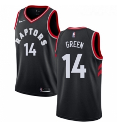 Youth Nike Toronto Raptors 14 Danny Green Swingman Black NBA Jersey Statement Edition 