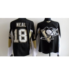 Pittsburgh Penguins 18 James Neal Black Hockey Jersey