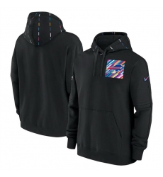 Men Buffalo Bills Black 2023 Crucial Catch Club Pullover Hoodie