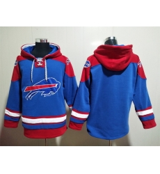 NFL Men Buffalo Bills Blank Stitched Hoodie