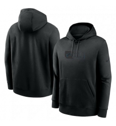 Men Nike Black Detroit Lions Edge French Terry Club Pullover Hoodie