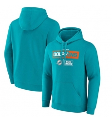 Men Miami Dolphins Aqua X Bud Light Pullover Hoodie