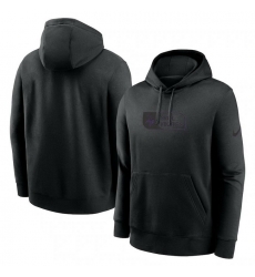 Men Nike Black Minnesota Vikings Edge French Terry Club Pullover Hoodie