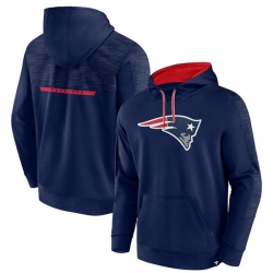 Men New England Patriots Navy Defender Evo Pullover Hoodie